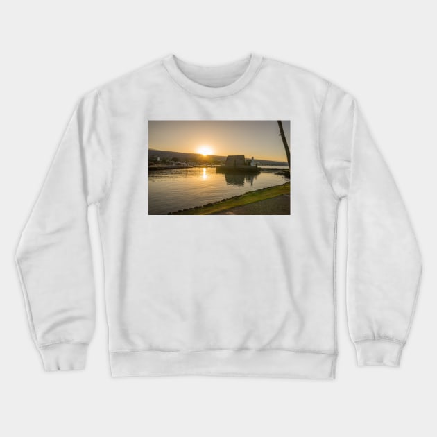 Hawaii Seascapes Crewneck Sweatshirt by KensLensDesigns